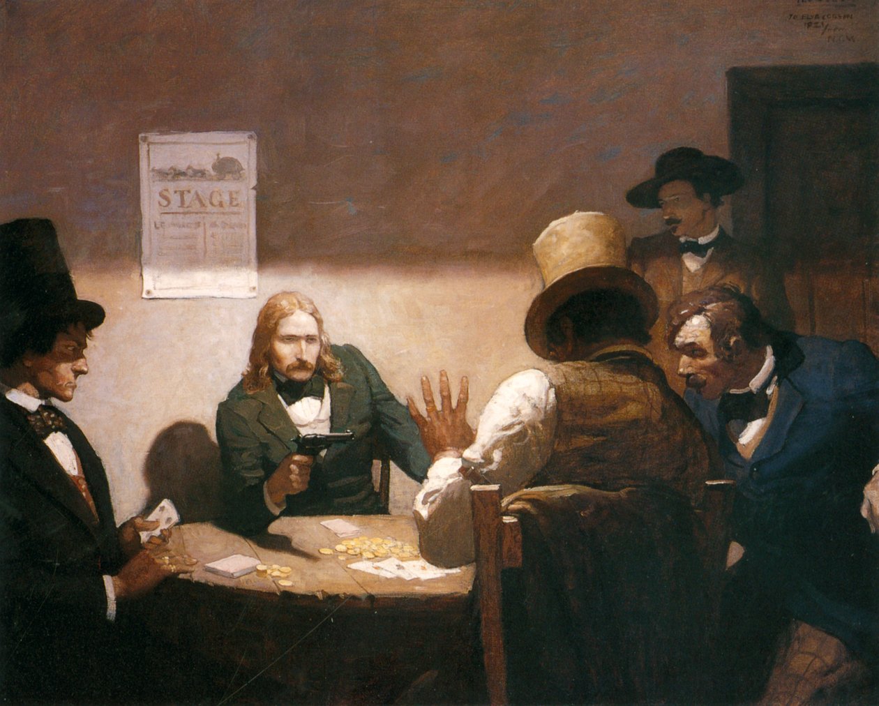 Placa de livro de Newell Convers Wyeth