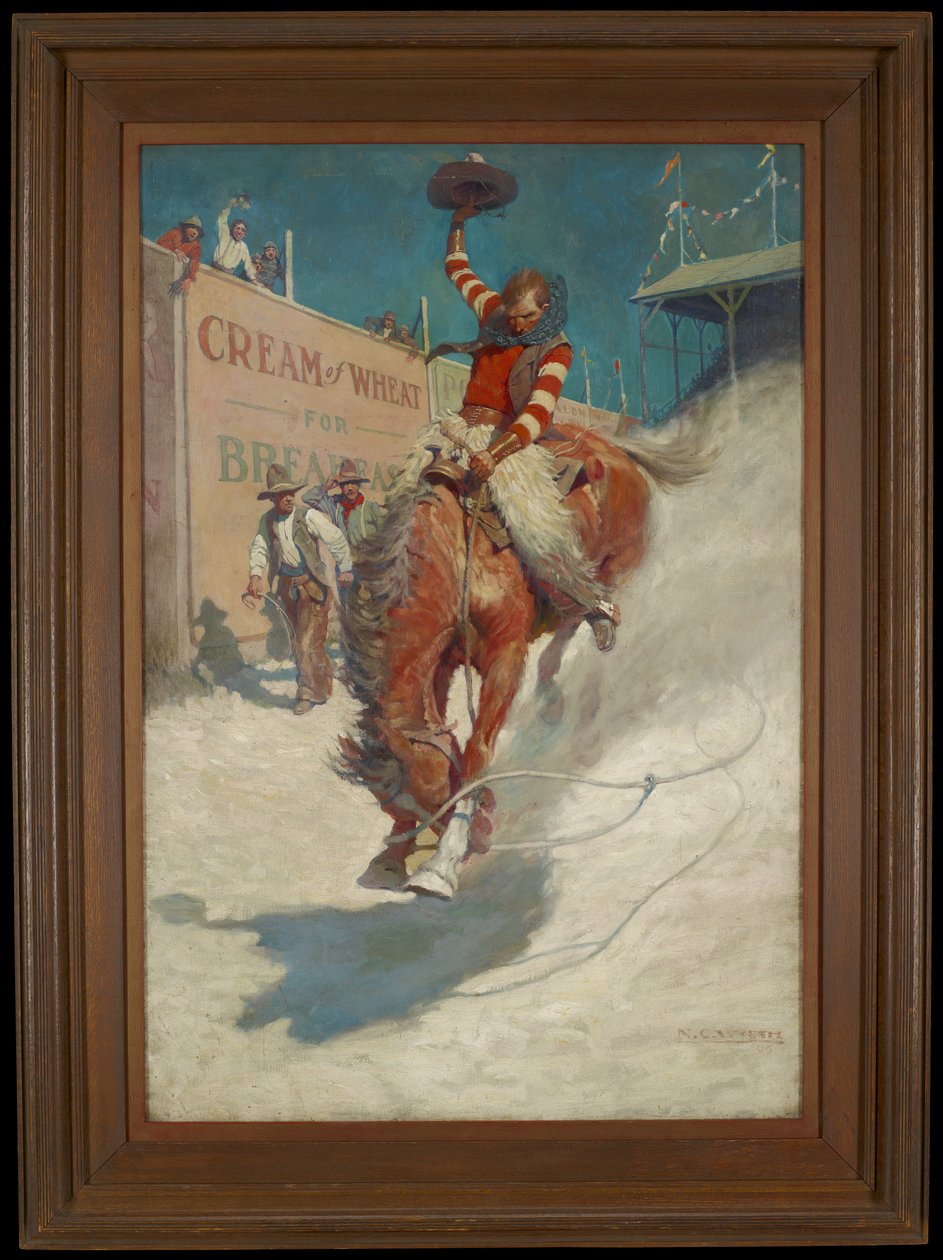Bronco Buster de Newell Convers Wyeth