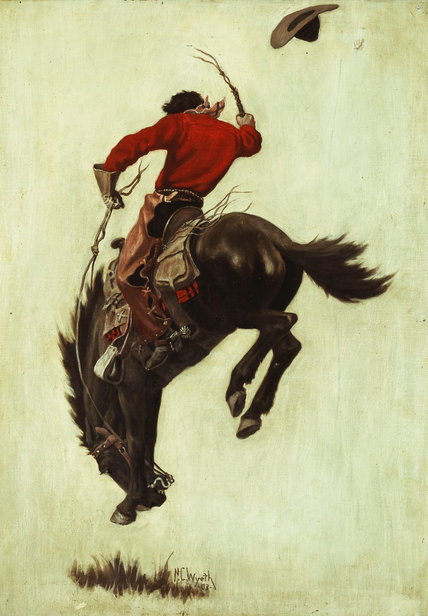 Bucking Bronco de Newell Convers Wyeth