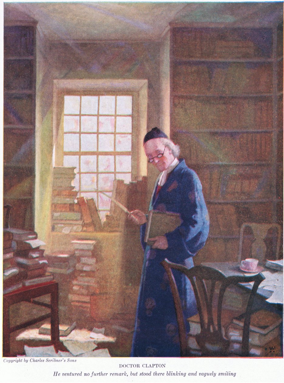 Dr. Clapton: Ele não se aventurou a fazer mais comentários. de Newell Convers Wyeth