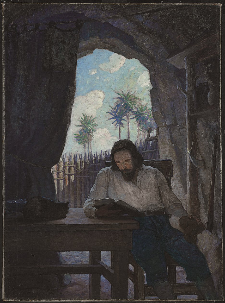De manhã, peguei na Bíblia e, começando pelo Novo Testamento, comecei... de Newell Convers Wyeth