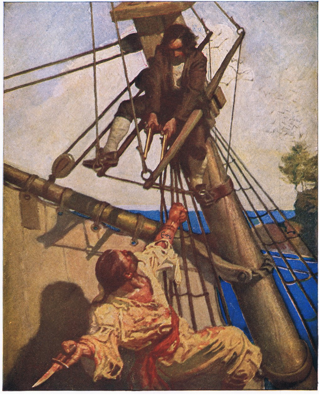 Mãos de Israel: Mais um passo, Sr. Hands, disse que eu e vou explodir seus miolos de Newell Convers Wyeth