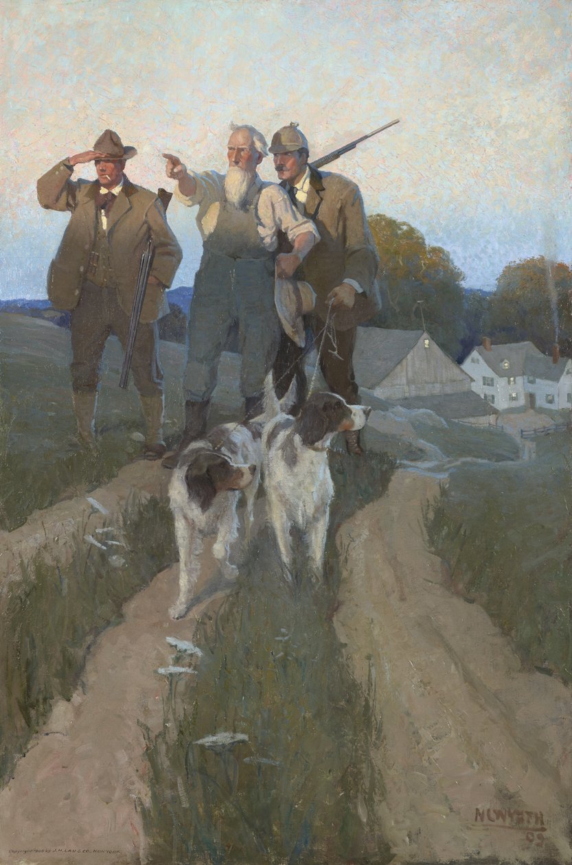 Mais além, 1909 de Newell Convers Wyeth