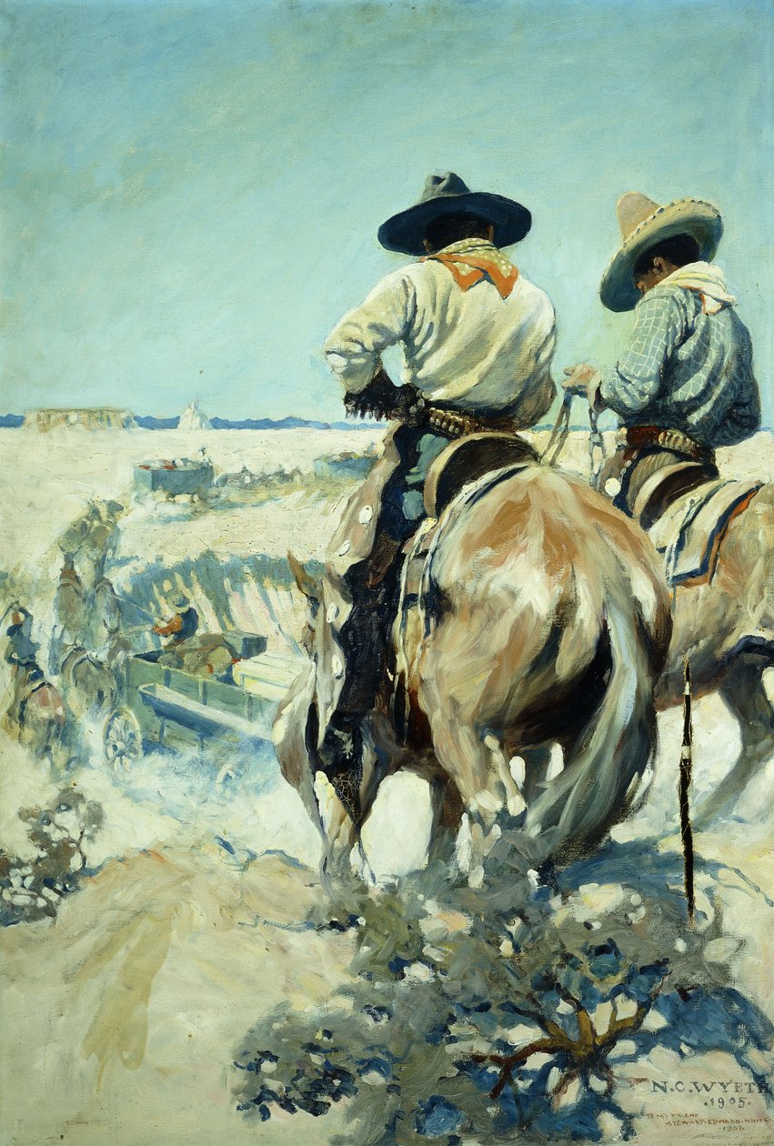 Vagões de abastecimento de Newell Convers Wyeth