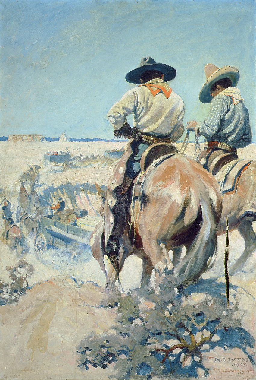 Vagões de abastecimento de Newell Convers Wyeth