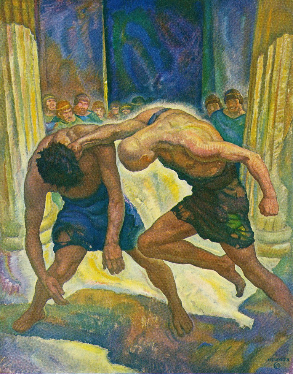 A Luta dos Mendigos de Newell Convers Wyeth