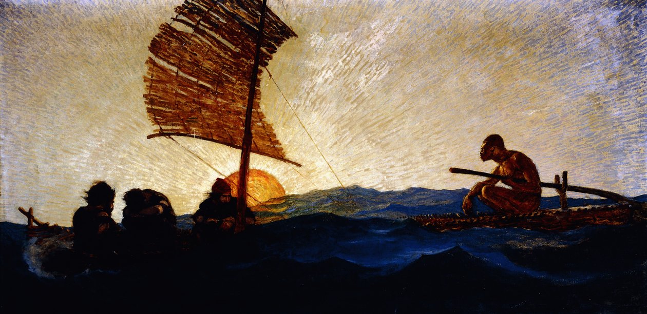 O quarto homem de Newell Convers Wyeth