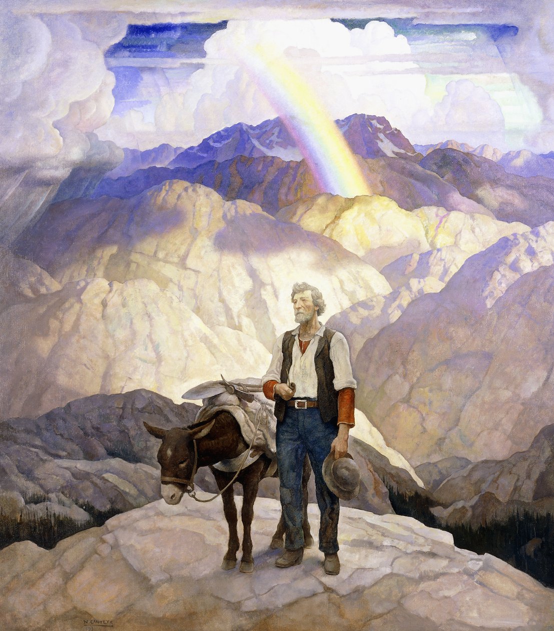 The Seeker de Newell Convers Wyeth