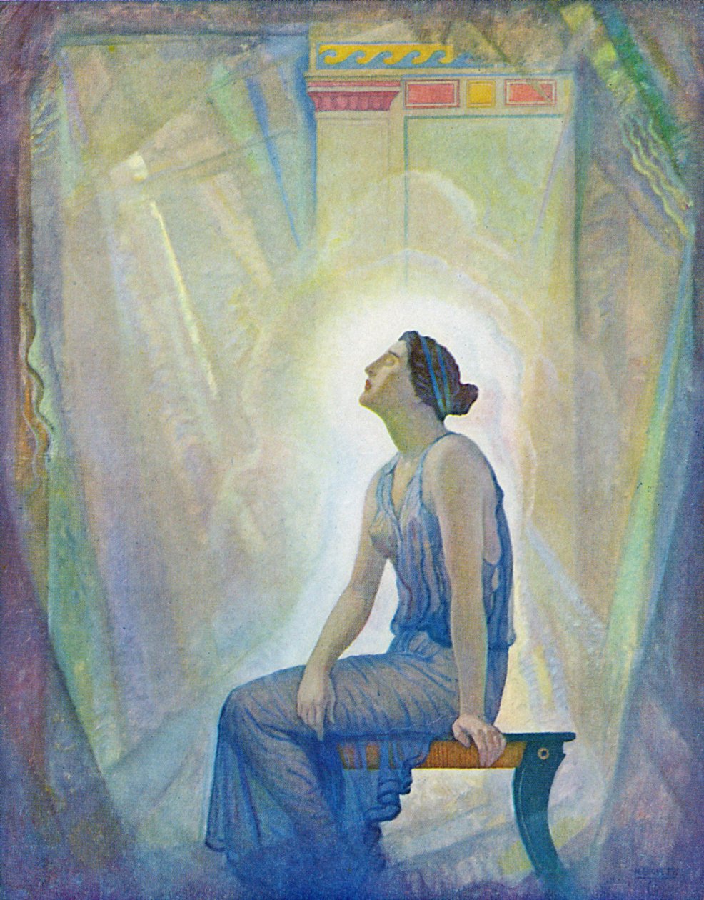O luto Penélope, 1929 de Newell Convers Wyeth