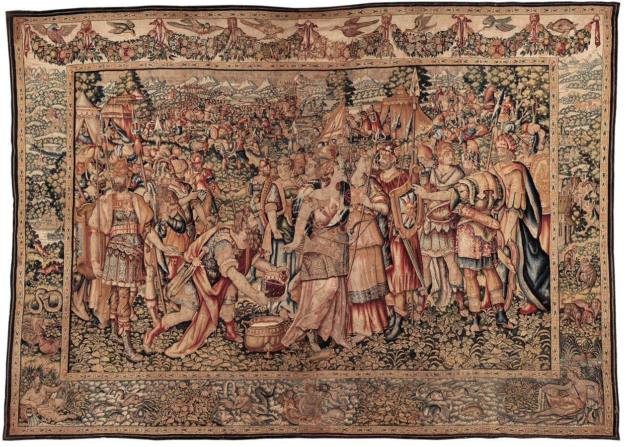 Tapeçaria histórica, primeiro quartel do século XVII de Nicasius Aerts