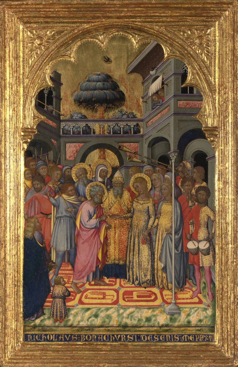 Casamento da Virgem de Niccolo di Buonaccorso