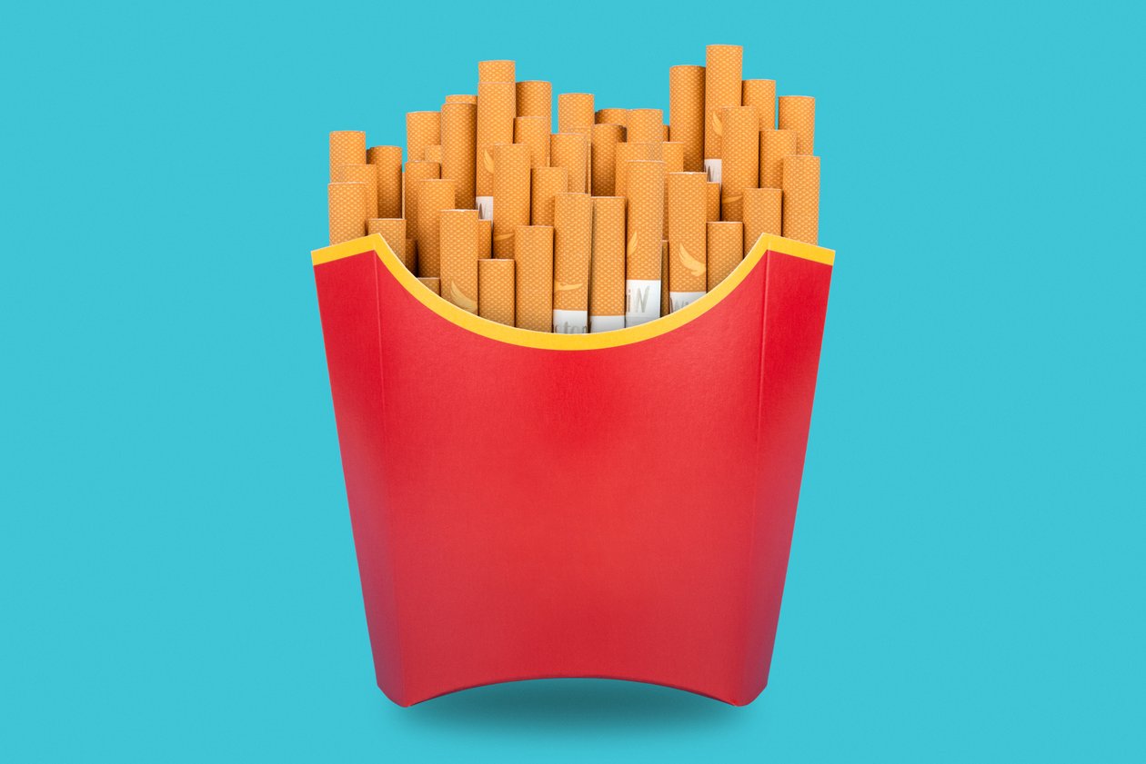 Vícios (edição Cigarros), 2020 (foto) de Niccolò Fioriti