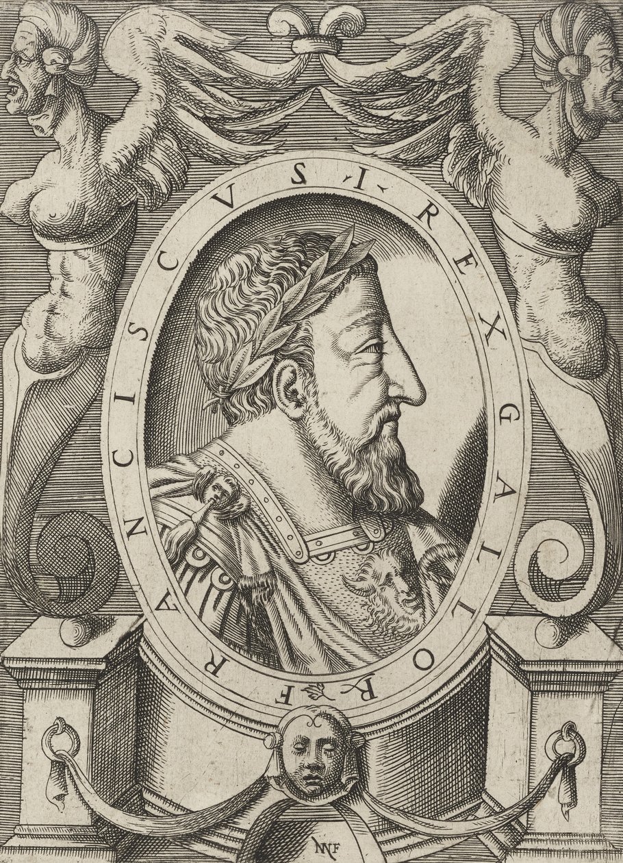 Francis I da França, pub. C. 1568 de Niccolò Nelli