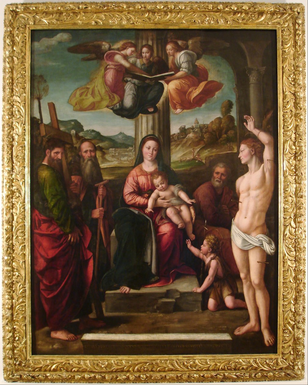 Conversa sagrada de Niccolò Pisano