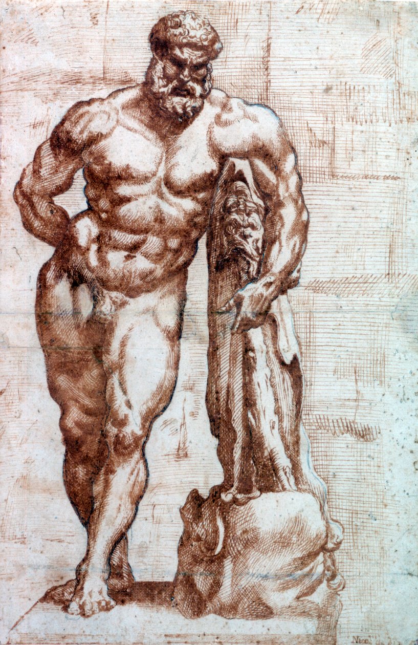Hércules, século XVII de Niccolò de Simone