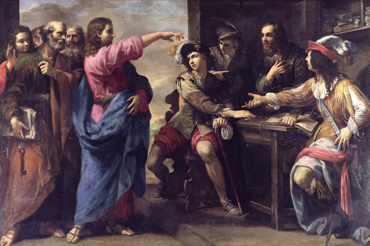 A conversão de São Mateus de Niccolo Tornioli