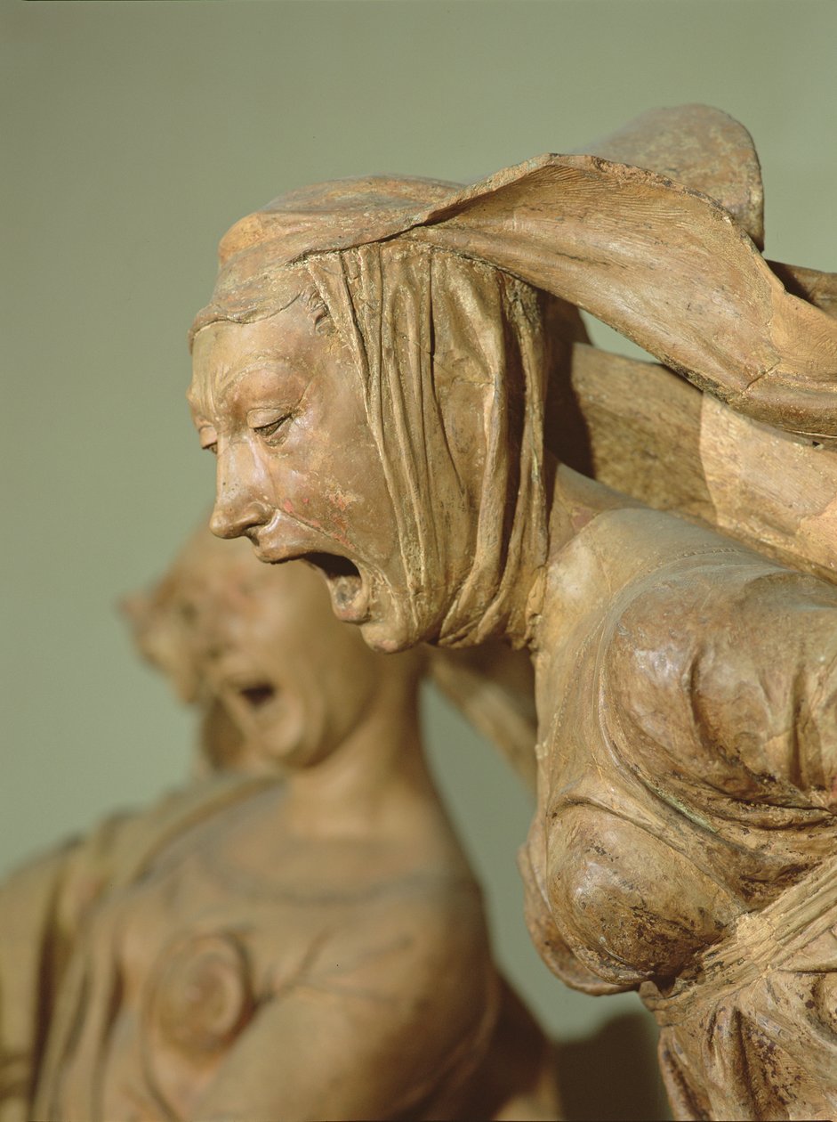 Virgem Maria, da lamentação (terracota) de Niccolo dell Arca