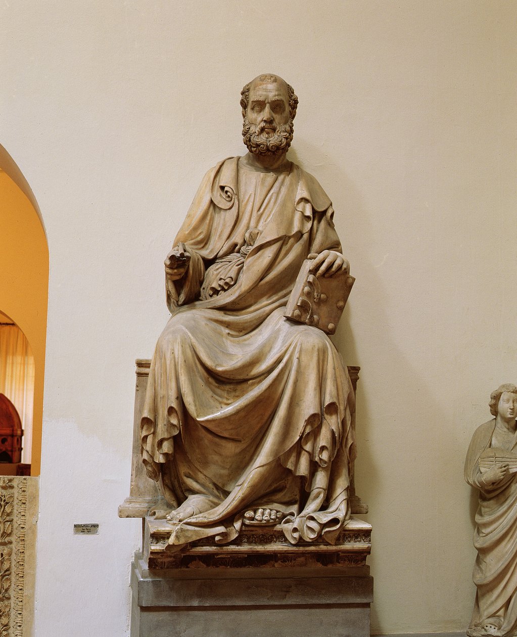 São Marcos, 1408 (mármore) de Niccolo di Pietro Lamberti