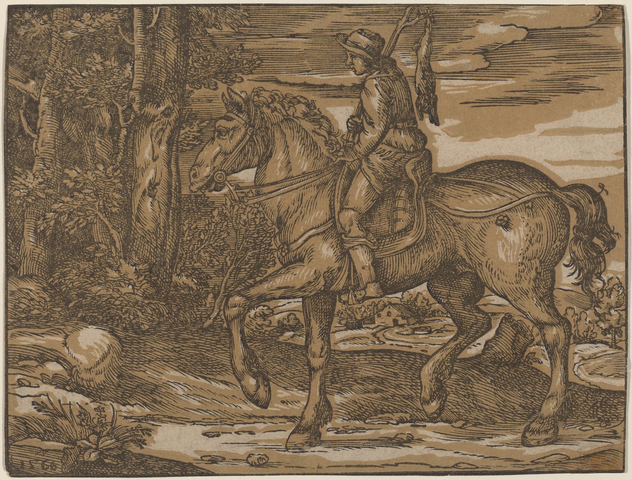 Caçador a Cavalo de Niccolo Boldrini