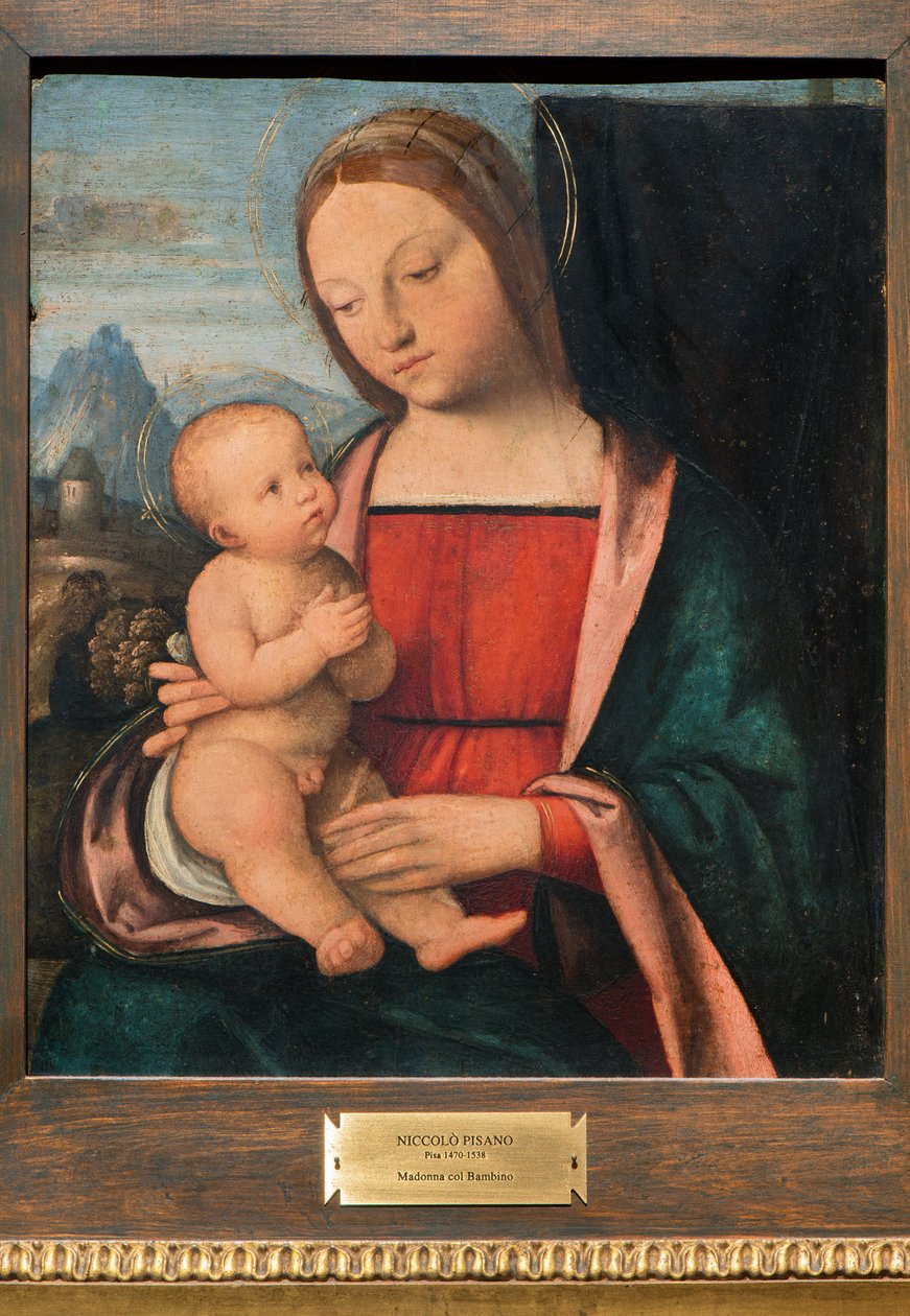 Madonna e criança, 1510-1520 de Niccolò Pisano