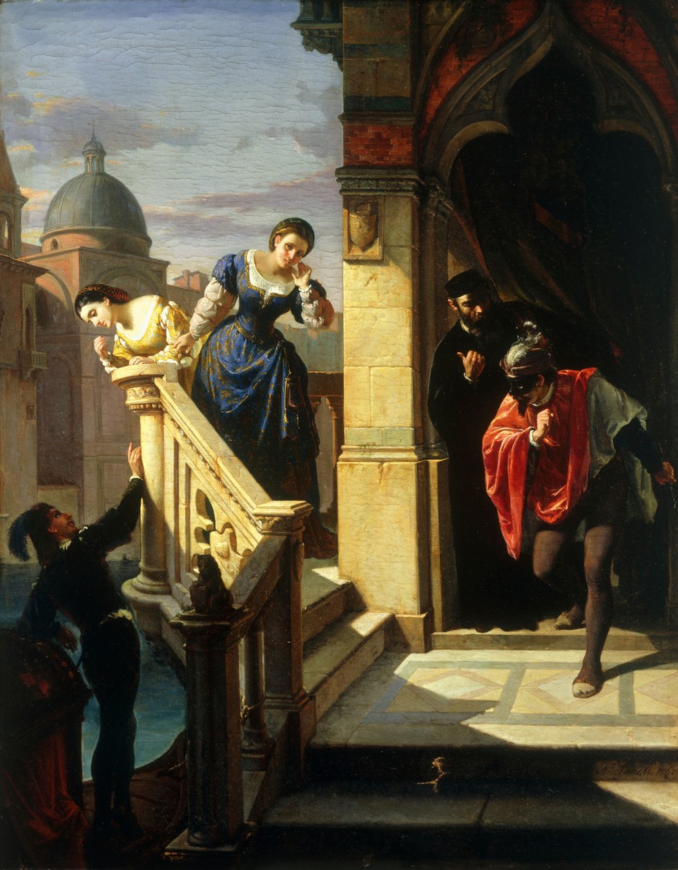 Intriga veneziana, 1862 de Niccolo Sanesi