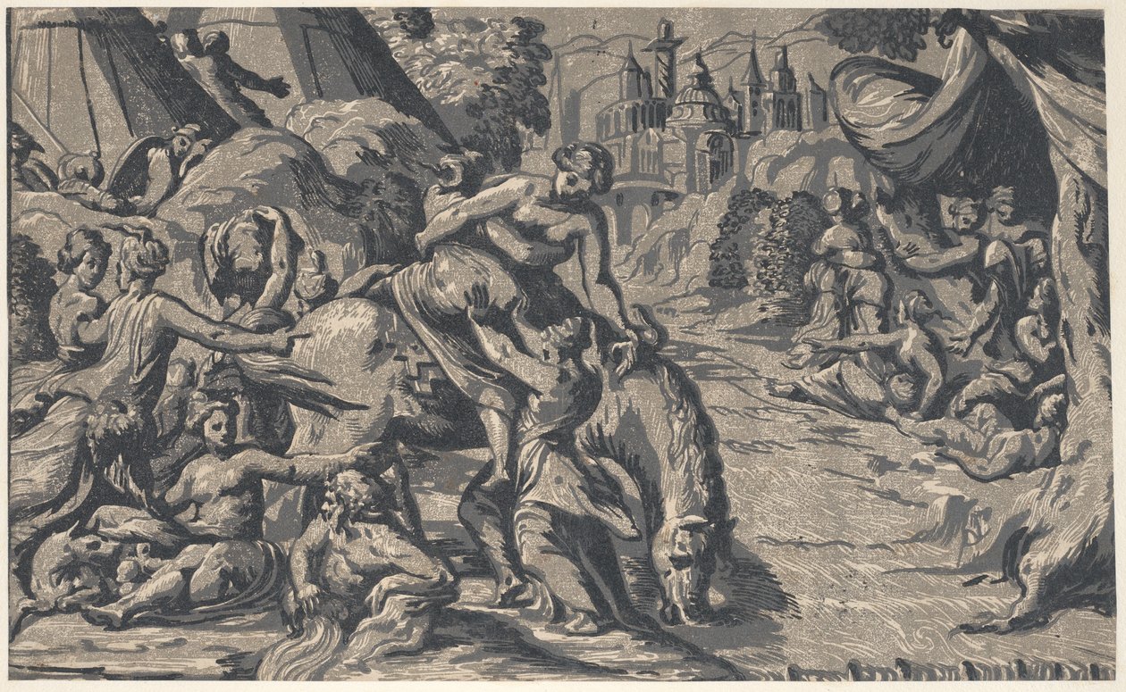 A fuga de Cloelia, 1540-50., 1540-50. de Niccolo Vicentino