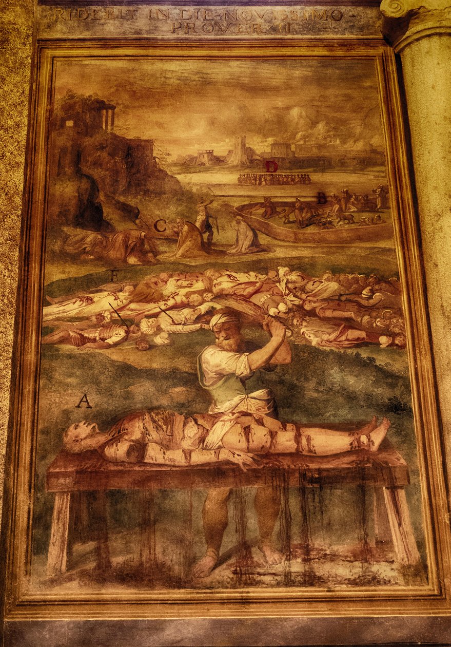 Basílica menor Santo Stefano Rotondo, Santo Stefano al Monte Celio, Basílica de Santo Stefano Rotondo al Celio de Niccolo called Pomarancio Circignani