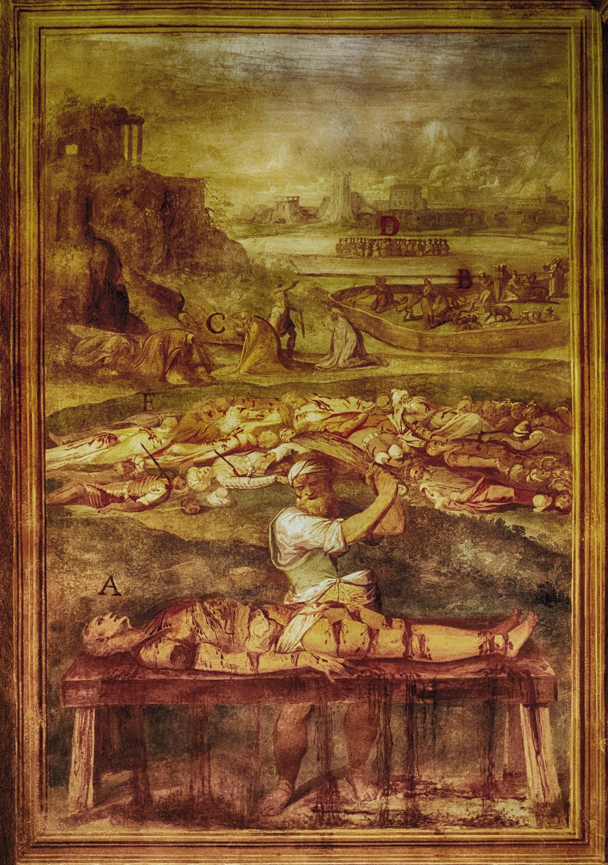 Basílica menor Santo Stefano Rotondo, Santo Stefano al Monte Celio, Basílica de Santo Stefano Rotondo al Celio de Niccolo called Pomarancio Circignani