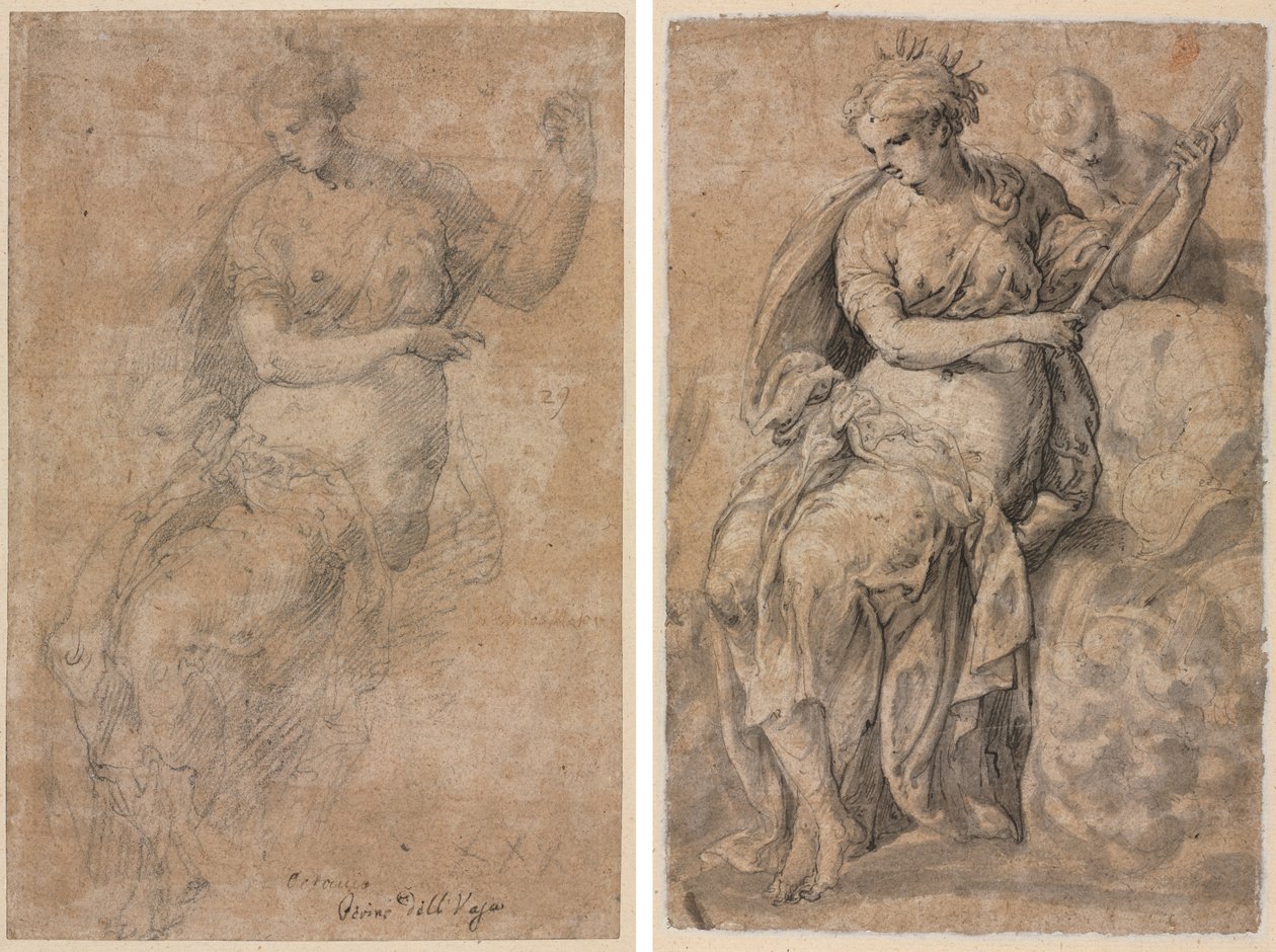 Figura alegórica (reto e verso) de Niccolo dell