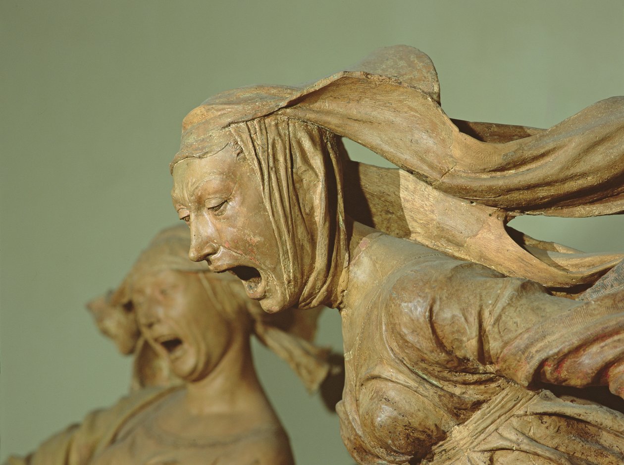 Virgem Maria, da lamentação (terracota) de Niccolo dell Arca