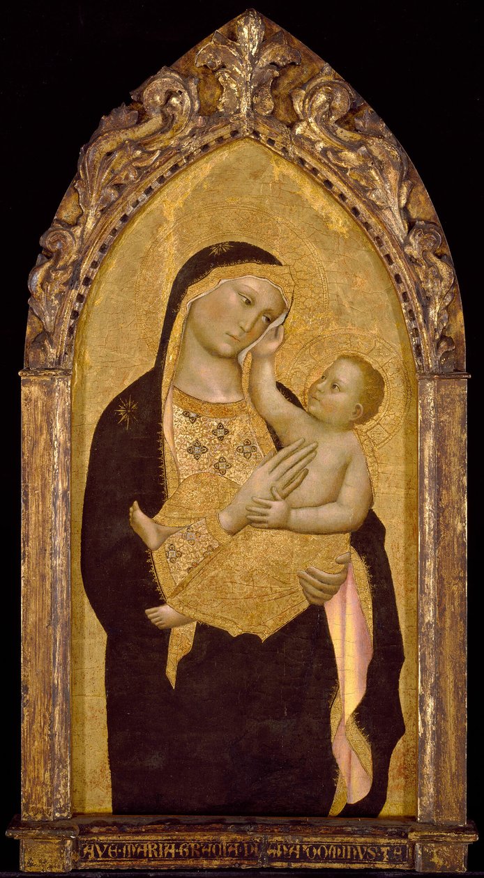Virgem e Menino de Niccolo di Pietro Gerini