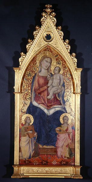 Virgem e Criança, c.1392 (madeira) de Niccolo di Pietro Gerini