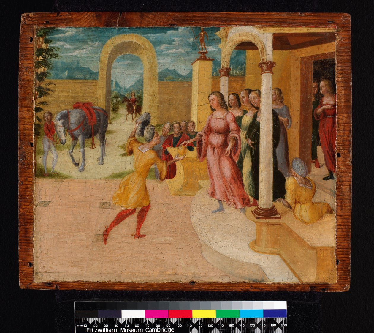 Assunto clássico não identificado, antes de 1555 de Niccolo the Younger Giolfino