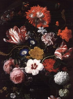 Natureza Morta com Flores de Nicholaes van Verendael