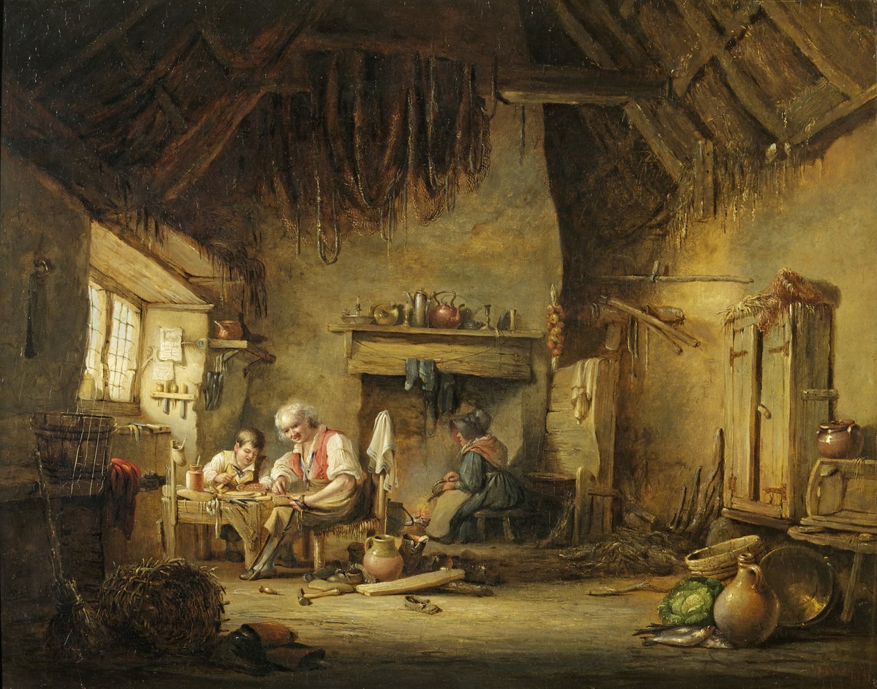 O sapateiro, 1831 de Nicholas Condy
