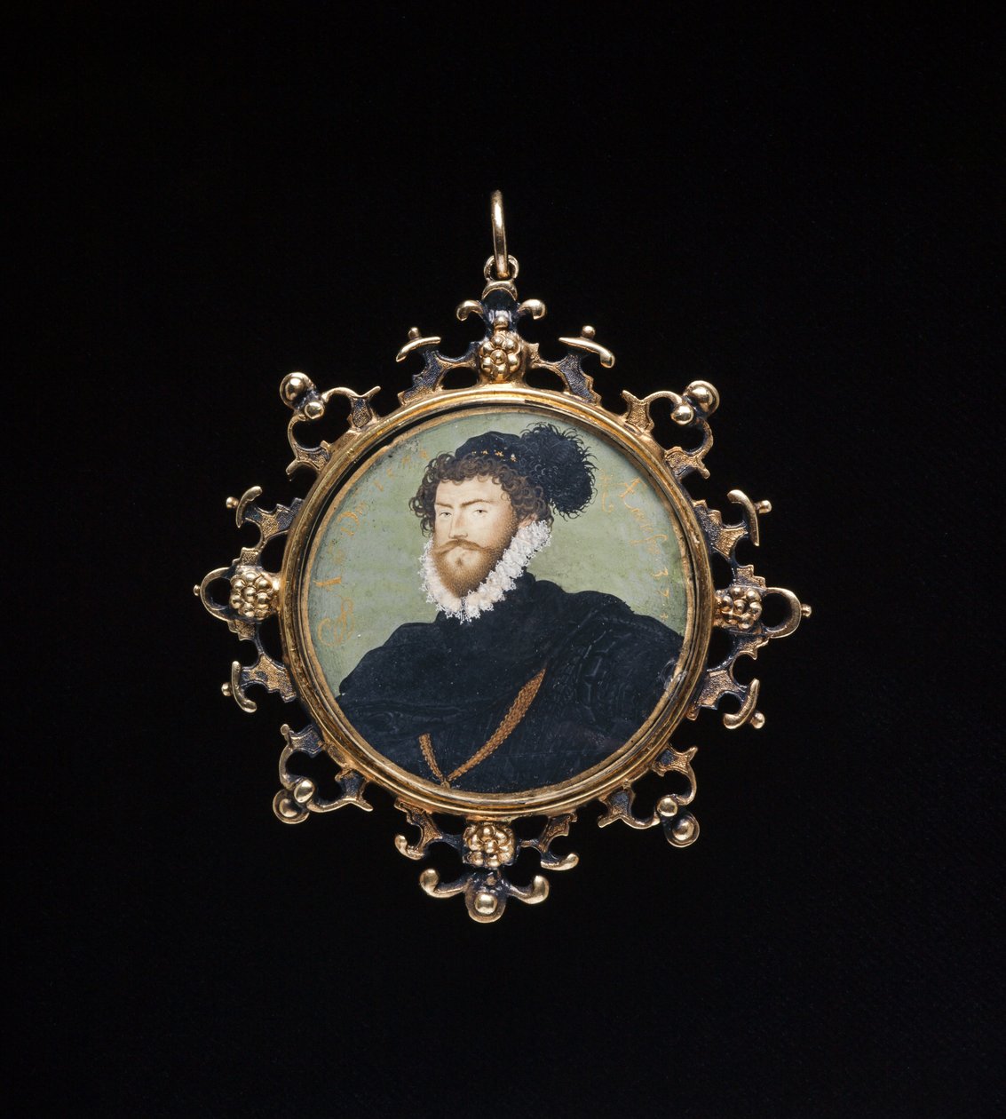 Um homem desconhecido, c.1574 de Nicholas Hilliard