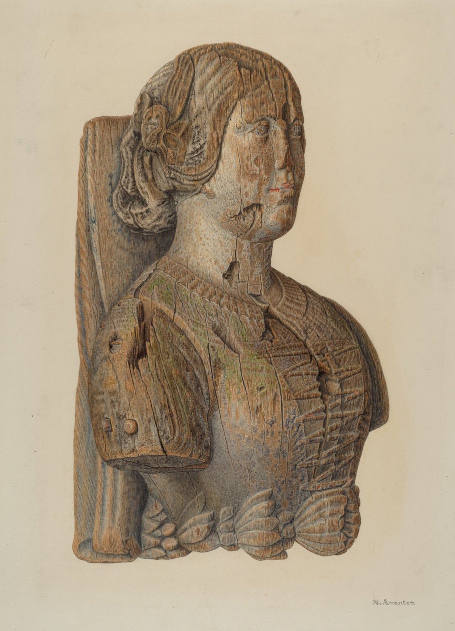 Figura de proa de Nicholas Amantea