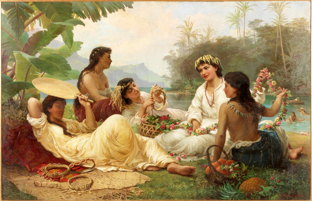 Climas ensolarados, Tahiti de Nicholas Chevalier