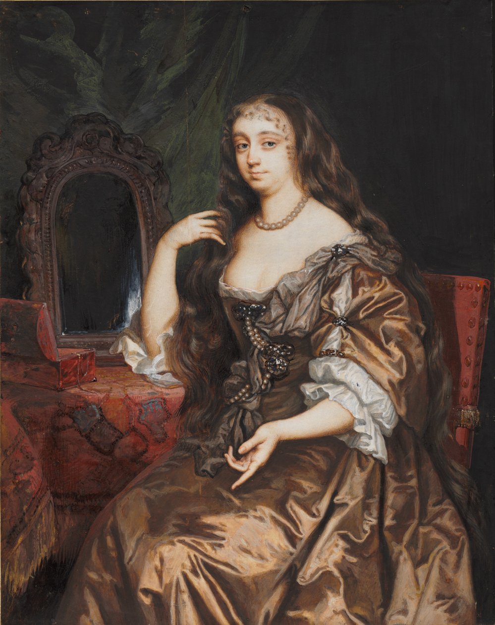 Retrato de Anne Hyde, Duquesa de York, c. 1662 de Nicholas Dixon
