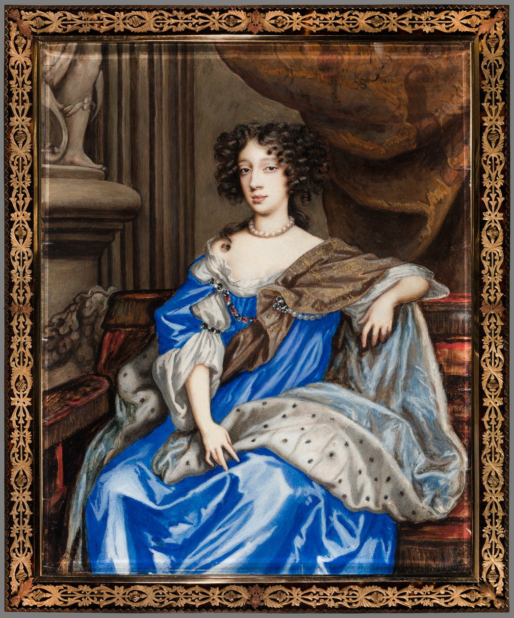 Retrato de Maria de Modena de Nicholas Dixon
