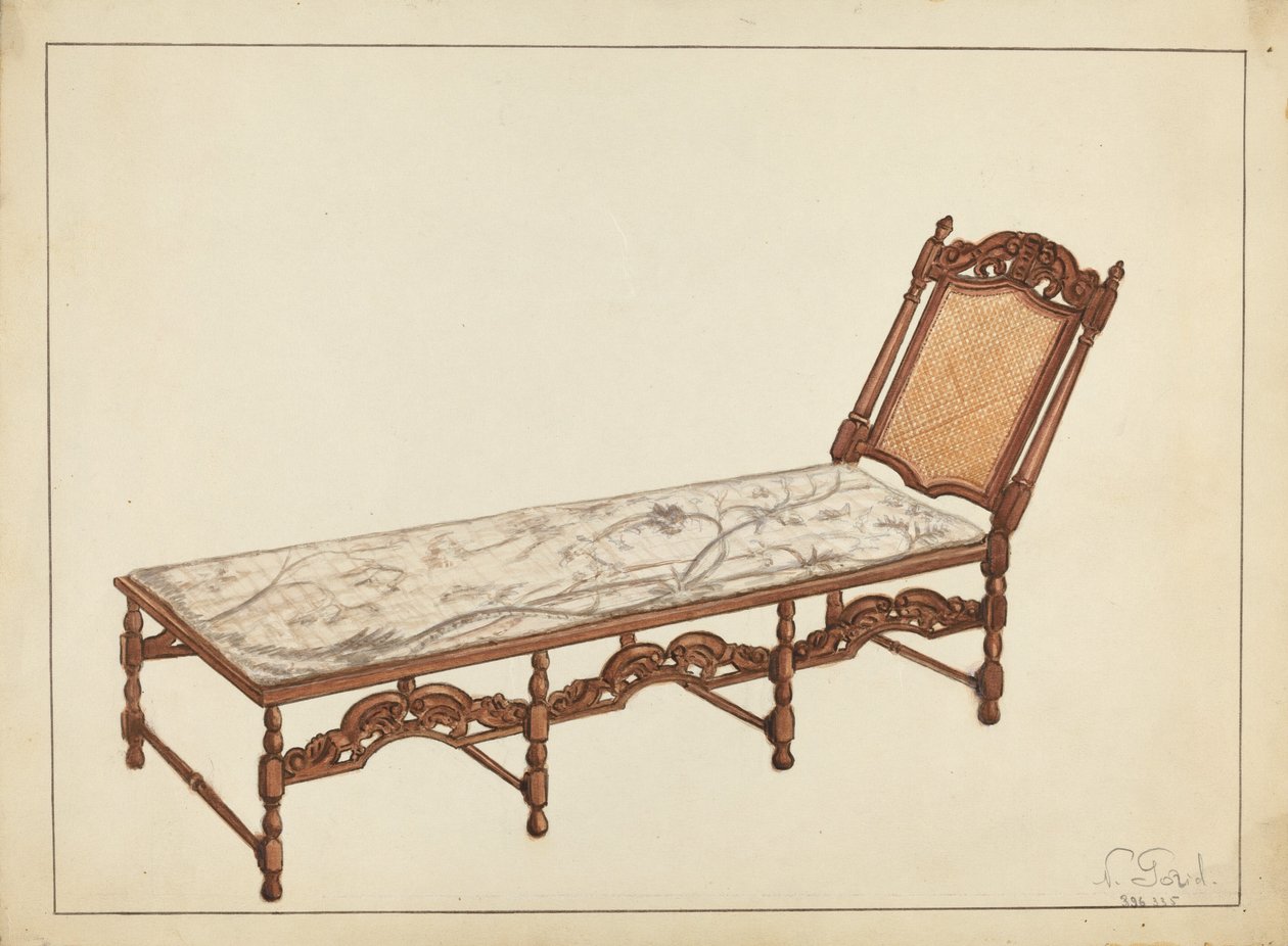 Cama de dia de Nicholas Gorid