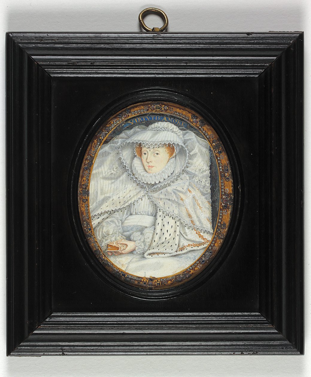 A Lady Traditionally Identified As Mary Queen Of Scots (esmalte) de Nicholas Hilliard