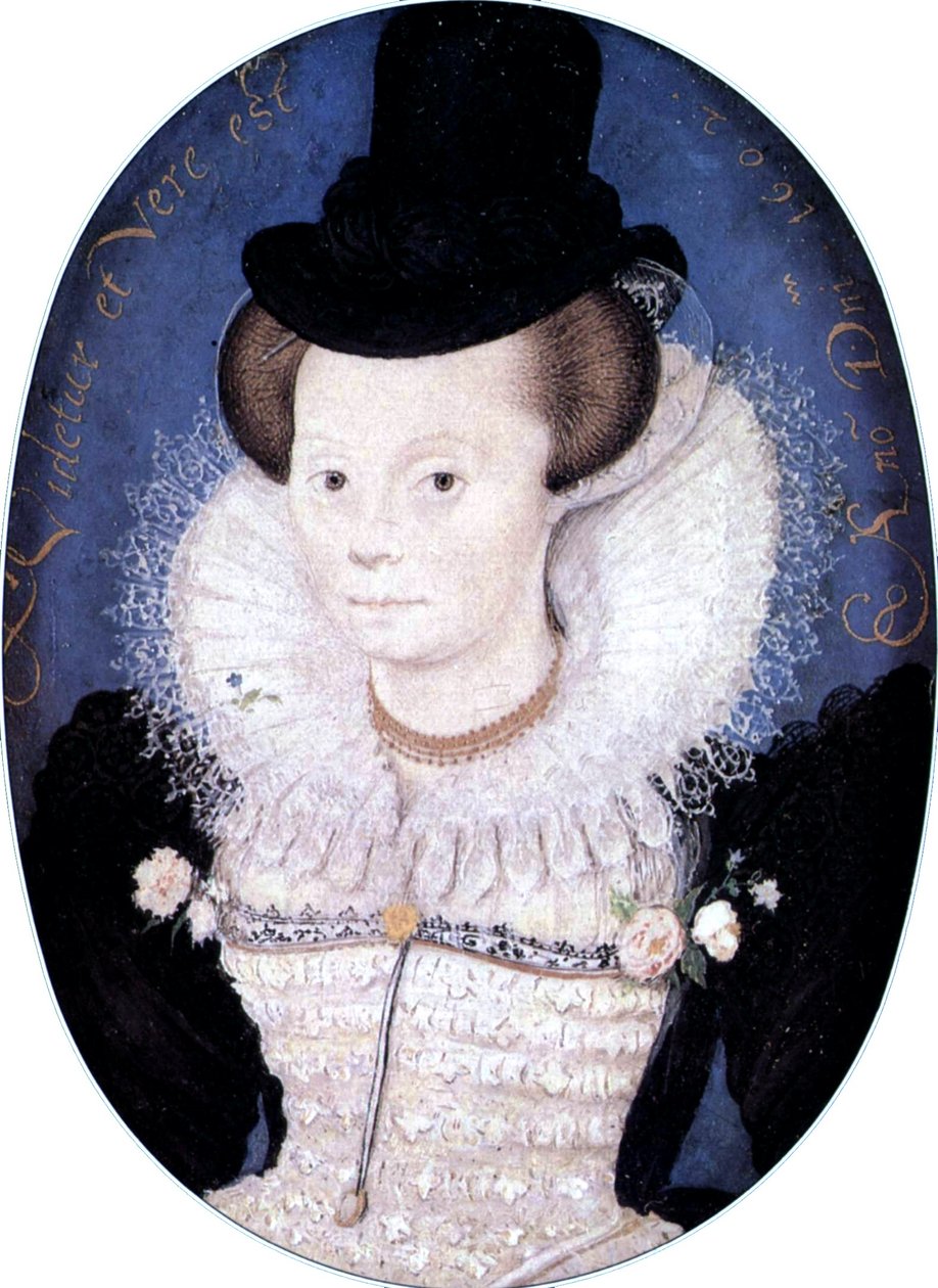 Uma mulher desconhecida de Nicholas Hilliard