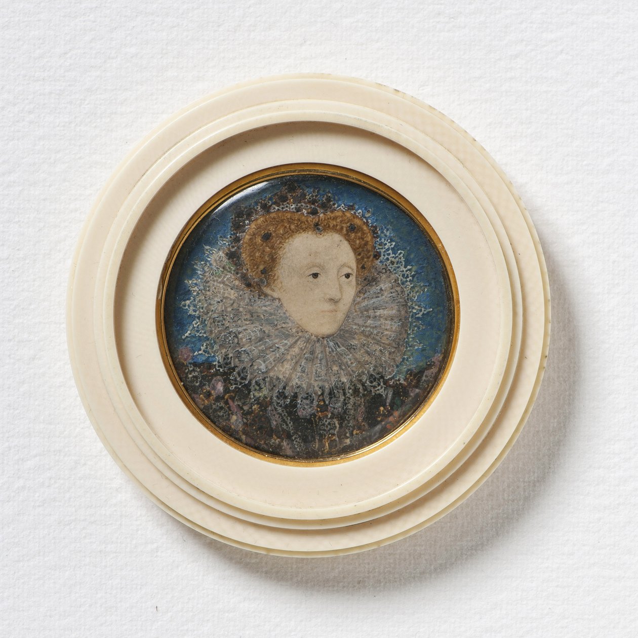 Retrato de Elizabeth I da Inglaterra de Nicholas Hilliard