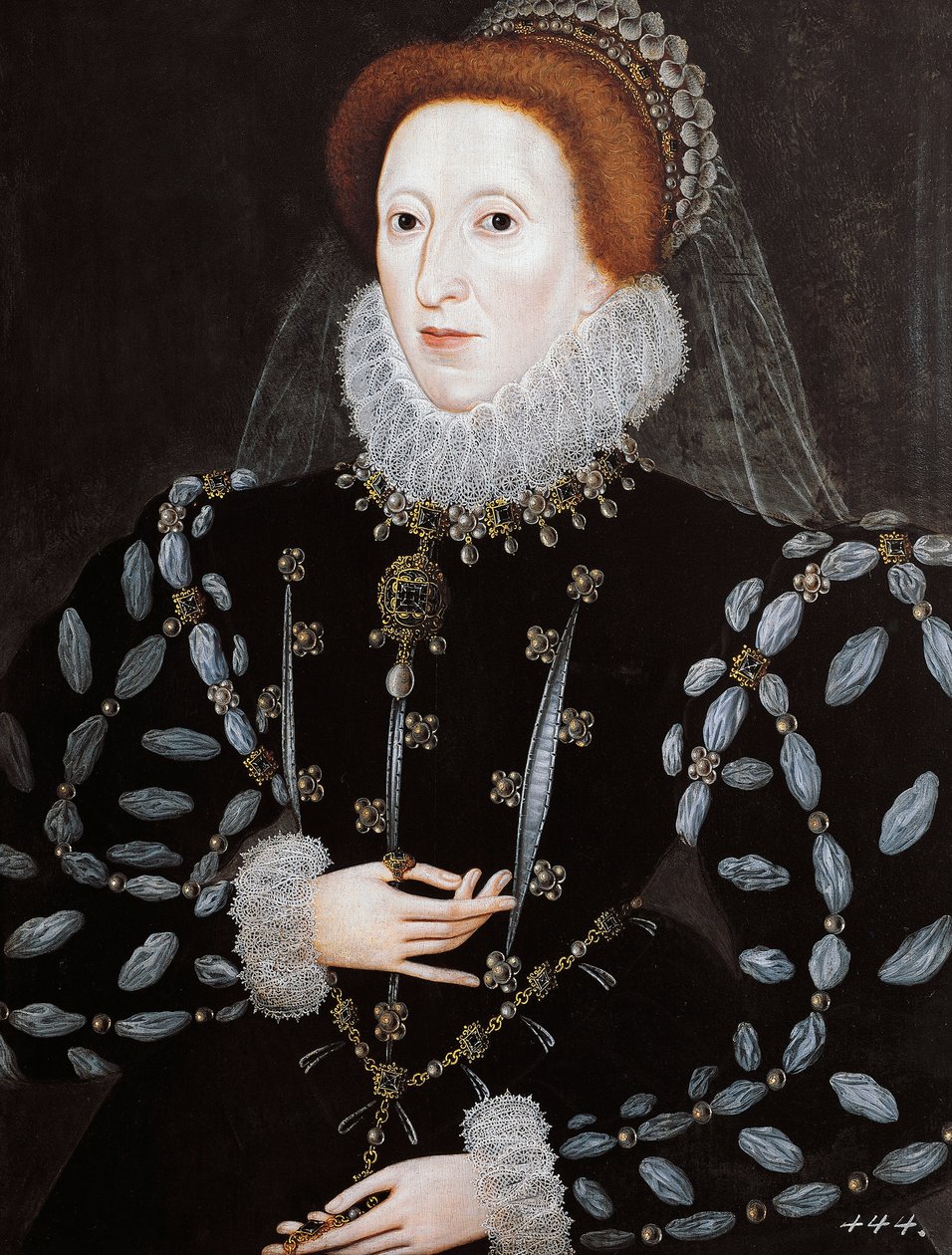 Retrato da Rainha Isabel I de Inglaterra de Nicholas Hilliard
