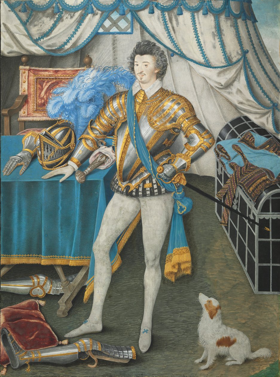 Retrato de Sir Anthony Mildmay, Cavaleiro de Apethorpe, Northants de Nicholas Hilliard