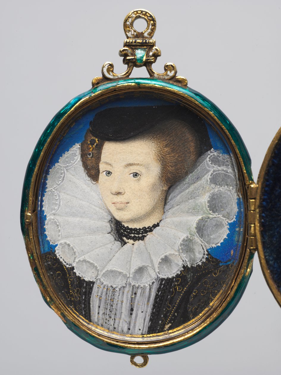 Retrato de uma mulher de Nicholas Hilliard