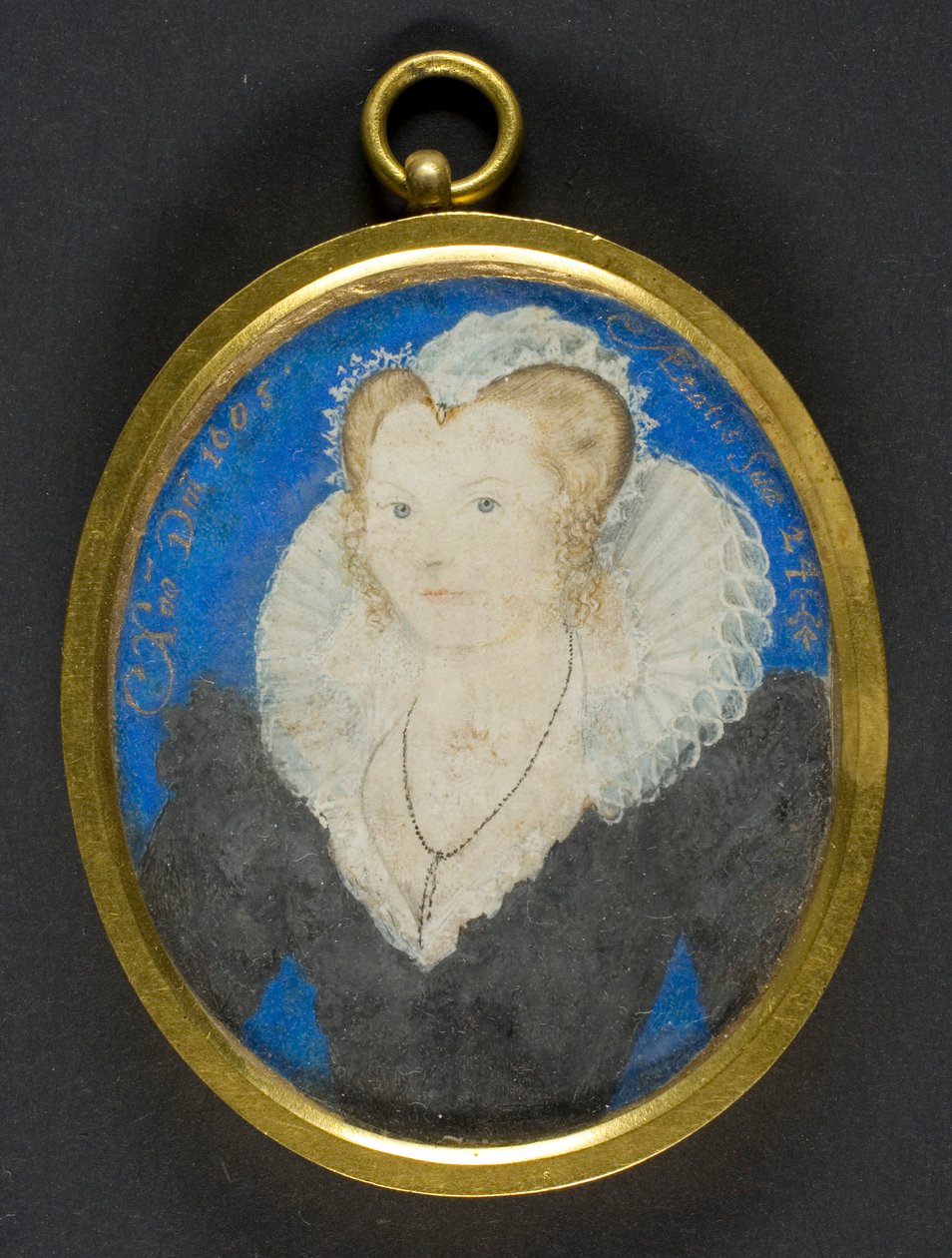 Retrato de uma dama inglesa de Nicholas Hilliard