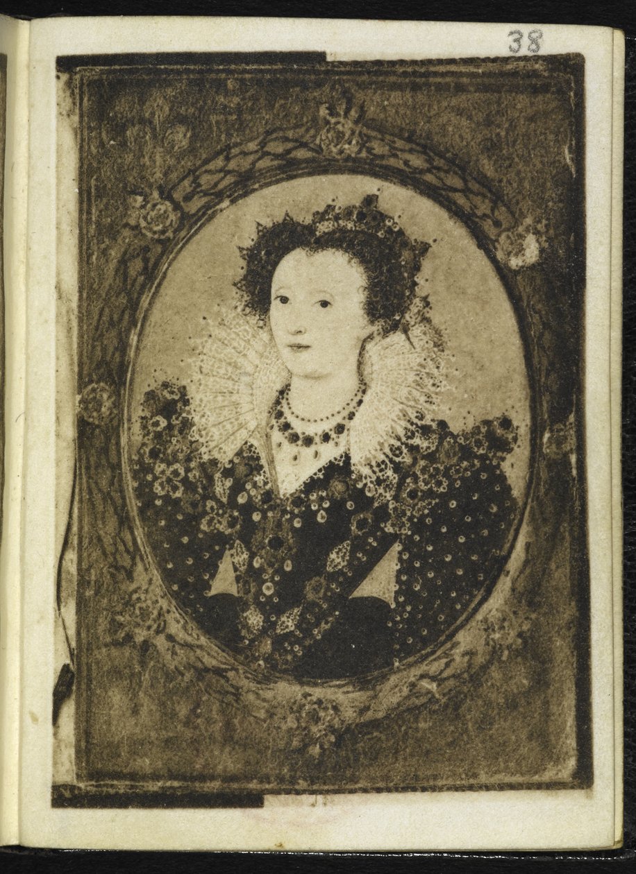 Rainha Elizabeth I (miniatura) de Nicholas Hilliard