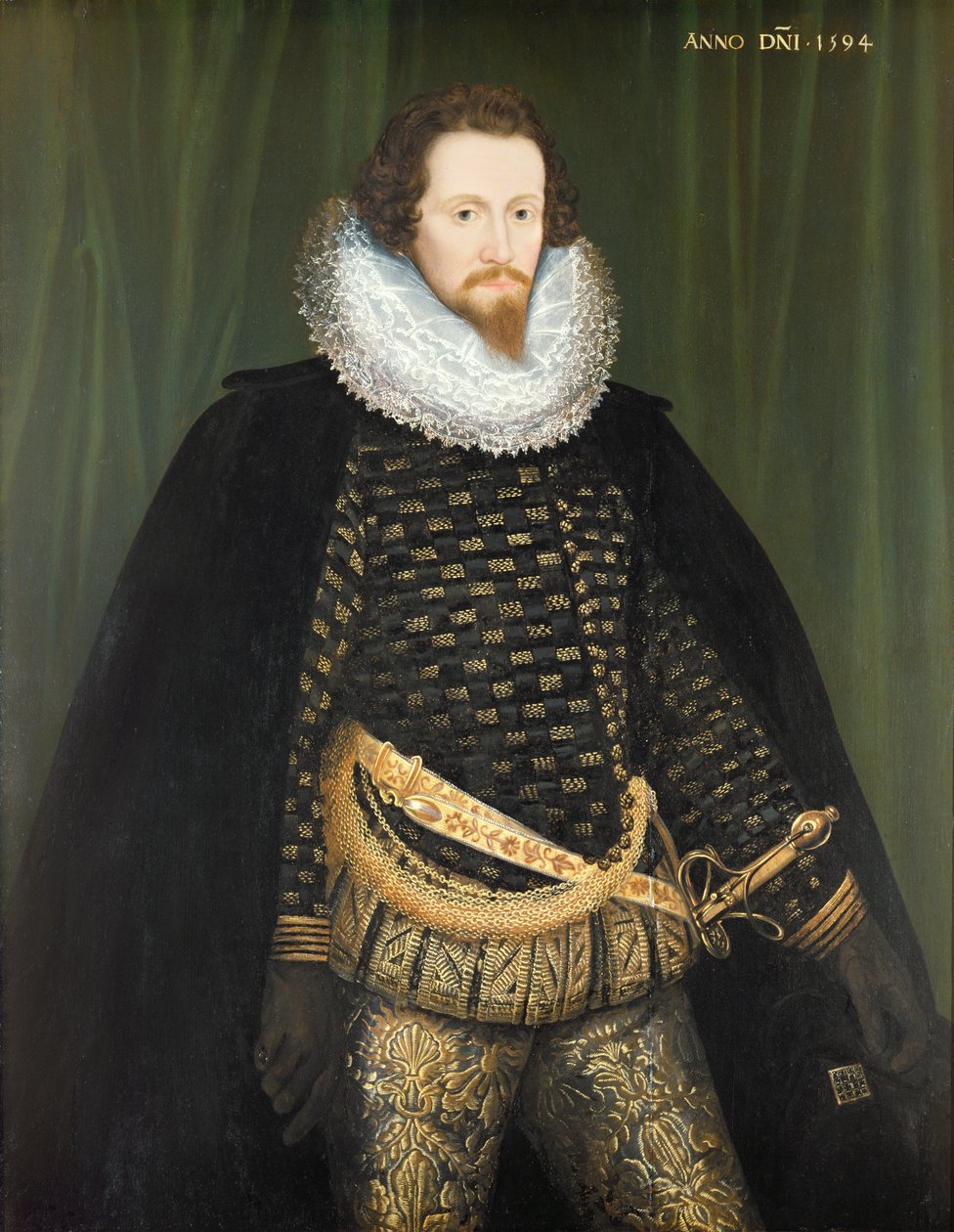 Robert Devereux (1566-1601) Conde de Essex, 1594 de Nicholas Hilliard